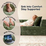 108" Modular Sectional Sofa L-Shape Chaise