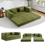 AIMSTYTO 5-in-1 Convertible Folding Sofa Bed