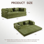 AIMSTYTO 5-in-1 Convertible Folding Sofa Bed