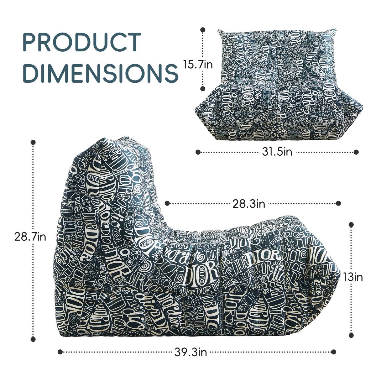 AIMSTYTO Bean Bag Chair