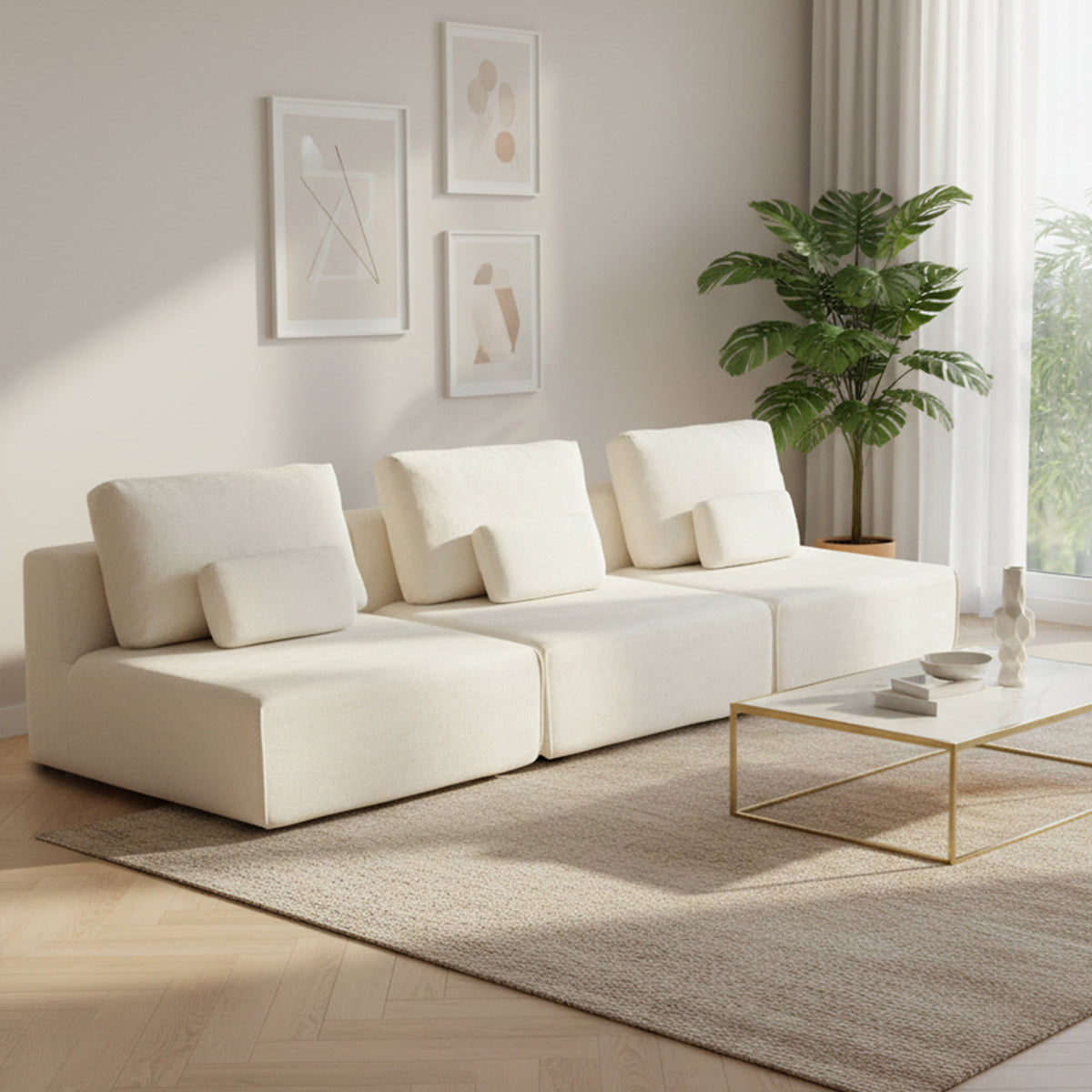 AIMSTYTO Modular Sectional Sofa Couch