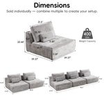 AIMSTYTO Modular Sectional Sofa Couch